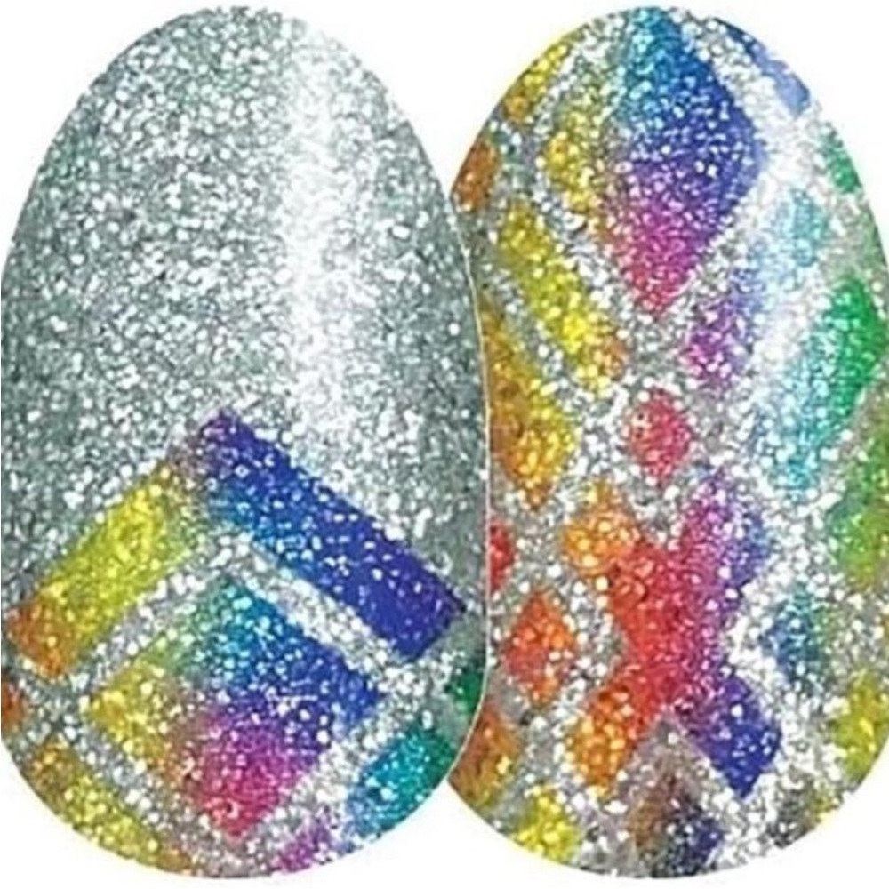 Color Street BAD CHROME-ANCE FDG321 100% real nail polish strips 2 sets NEW